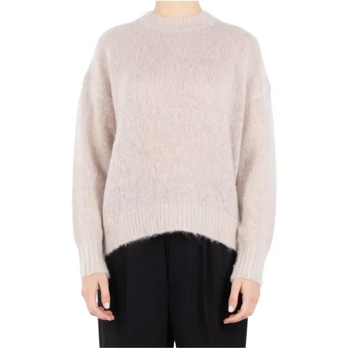 Beiger Wollmohair-Mix Pullover - Isabel Marant Étoile - Modalova