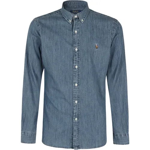 Denim Shirt , male, Sizes: M, L, S, 2XL - Ralph Lauren - Modalova