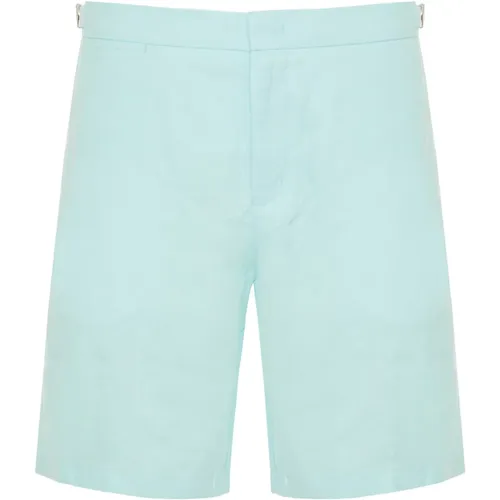 Norwich' linen shorts , male, Sizes: W34 - Orlebar Brown - Modalova