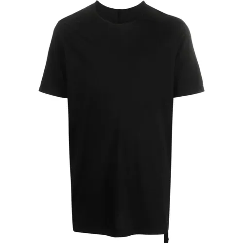 Schwarzes Baumwoll Level T-Shirt für Männer , Herren, Größe: M - Rick Owens - Modalova
