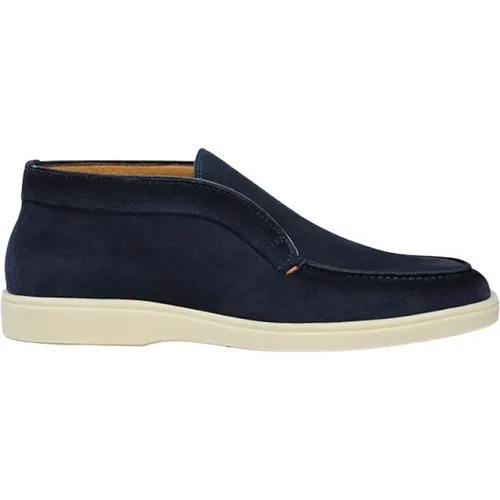 Stilvolle Loafer Schuhe für Männer , Herren, Größe: 42 EU - Santoni - Modalova