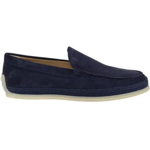 Stylish and Comfortable Men`s Moccasin , male, Sizes: 7 1/2 UK, 6 1/2 UK, 8 1/2 UK - TOD'S - Modalova