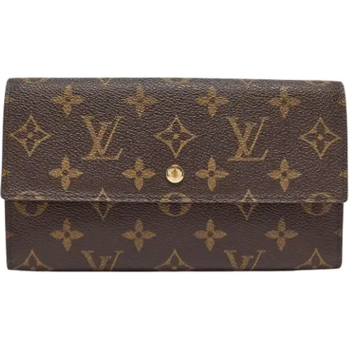 Pre-owned Canvas wallets , female, Sizes: ONE SIZE - Louis Vuitton Vintage - Modalova