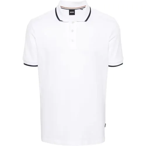 Parlay 190 Men's Polo Shirt , male, Sizes: M, 2XL, L, XL, S - Hugo Boss - Modalova