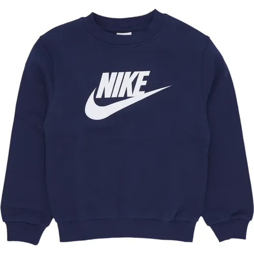 Sportswear Crewneck Sweatshirt Midnight Navy/White - Nike - Modalova