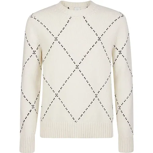 Diamantmuster Wollpullover Eleventy - Eleventy - Modalova