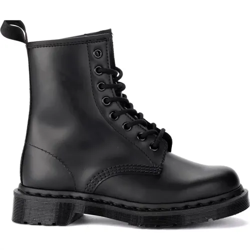 Mono glatte Lederstiefeletten , Damen, Größe: 36 EU - Dr. Martens - Modalova