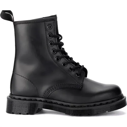 Mono Smooth Leather Ankle Boots , female, Sizes: 7 UK, 6 UK, 6 1/2 UK, 5 UK, 12 UK, 3 UK, 4 UK - Dr. Martens - Modalova
