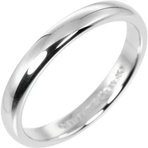 Pre-owned Silver rings , female, Sizes: ONE SIZE - Tiffany & Co. Pre-owned - Modalova