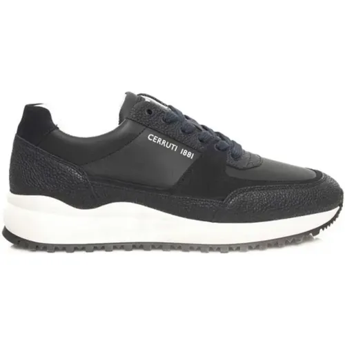 Leather High Sole Sneakers , male, Sizes: 7 UK - Cerruti 1881 - Modalova