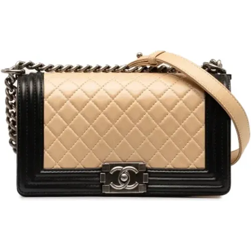 Pre-owned Leather chanel-bags , female, Sizes: ONE SIZE - Chanel Vintage - Modalova