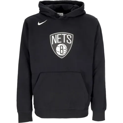 Brooklyn Nets Club Hoodie Schwarz - Nike - Modalova