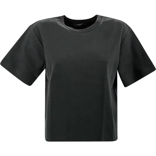 Schwarze T-Shirts und Polos , Damen, Größe: L - Max Mara Weekend - Modalova
