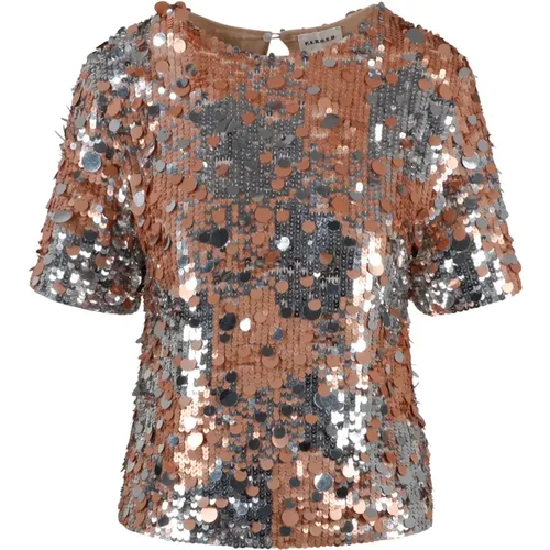 Sequins Blouse - Regular Fit , female, Sizes: S - P.a.r.o.s.h. - Modalova