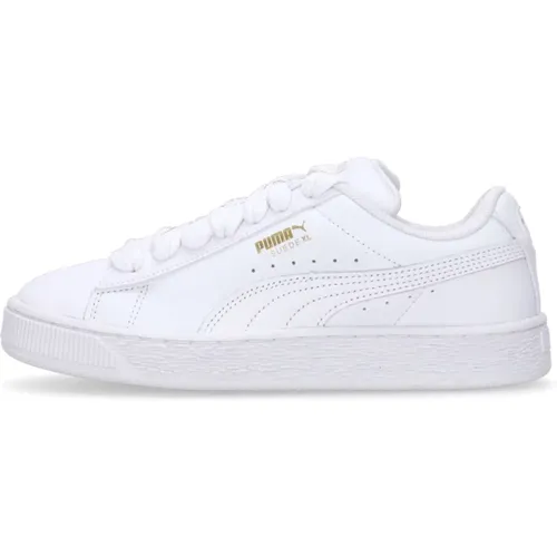 Suede Low Shoe Vapor Gray , male, Sizes: 4 UK, 2 UK, 7 UK, 5 UK, 3 UK, 6 UK, 9 UK, 3 1/2 UK, 11 UK, 4 1/2 UK, 8 1/2 UK, 10 UK, 8 UK, 12 UK - Puma - Modalova