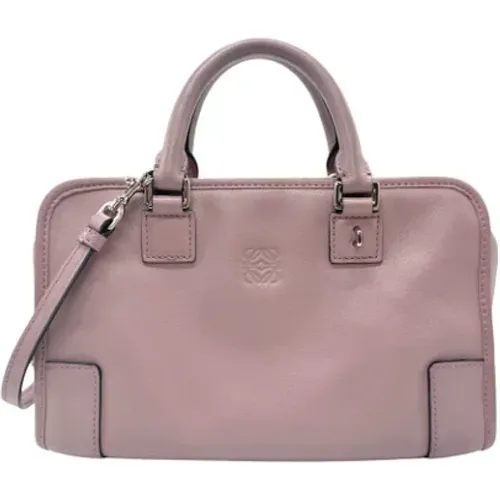 Pre-owned Leather handbags , female, Sizes: ONE SIZE - Loewe Pre-owned - Modalova