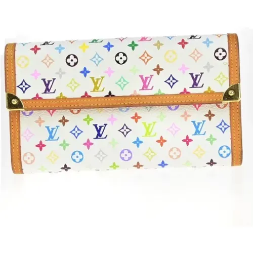 Pre-owned Canvas wallets , female, Sizes: ONE SIZE - Louis Vuitton Vintage - Modalova