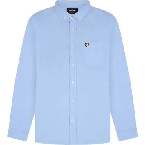 Freizeithemden , Herren, Größe: M - Lyle & Scott - Modalova