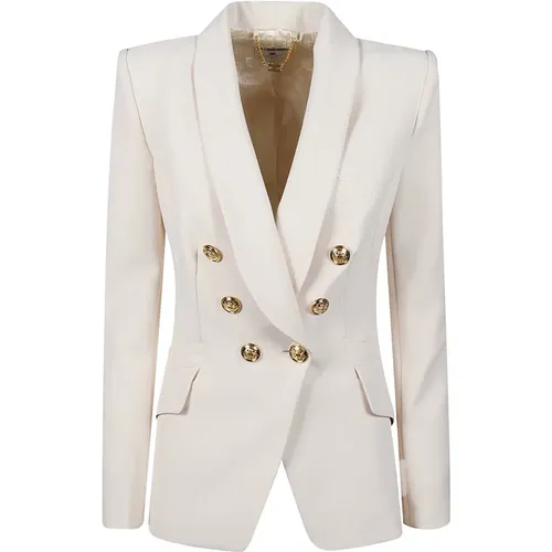 Doppelreihiger Blazer - Elisabetta Franchi - Modalova