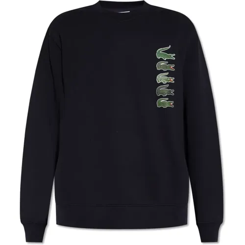 Sweatshirt mit Logo , Herren, Größe: S - Lacoste - Modalova