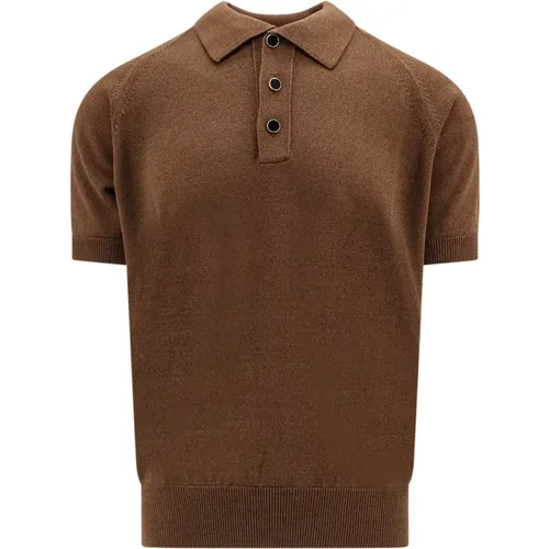 Wool Cotton T-Shirt , male, Sizes: L - Lardini - Modalova