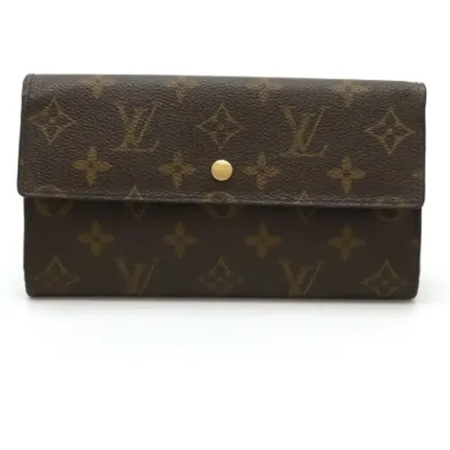 Pre-owned Fabric wallets , female, Sizes: ONE SIZE - Louis Vuitton Vintage - Modalova