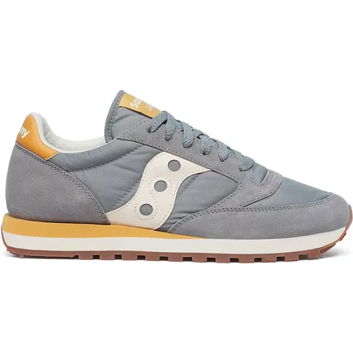 Grey Sneakers with EVA Cushioning , male, Sizes: 9 UK, 7 UK, 10 UK, 8 UK, 8 1/2 UK, 11 UK, 12 1/2 UK, 10 1/2 UK, 6 UK - Saucony - Modalova