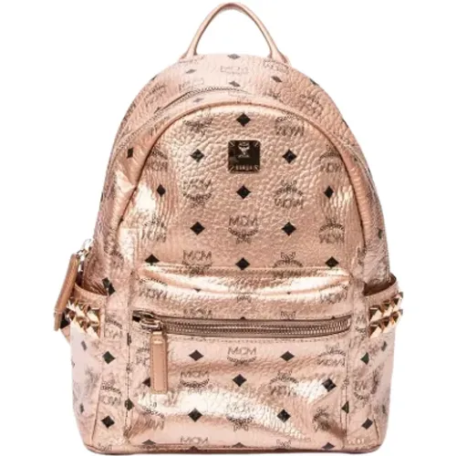 Pre-owned Canvas backpacks , female, Sizes: ONE SIZE - MCM Pre-owned - Modalova