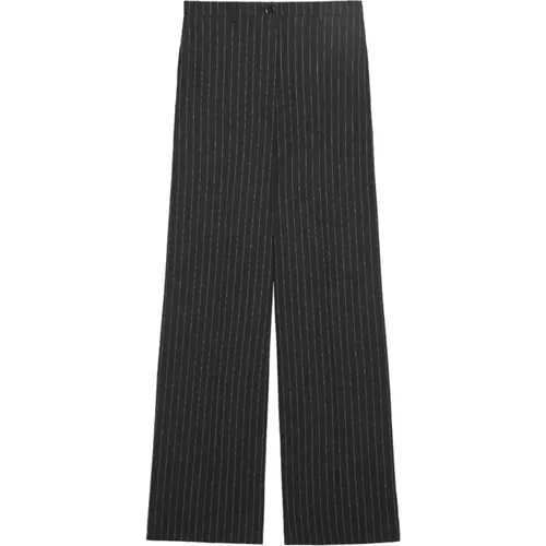 Gessata Flanell Herrenhose , Damen, Größe: XS - PATRIZIA PEPE - Modalova