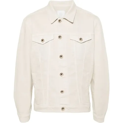 Panelled Denim Jacket jacket , male, Sizes: L, XL - Eleventy - Modalova