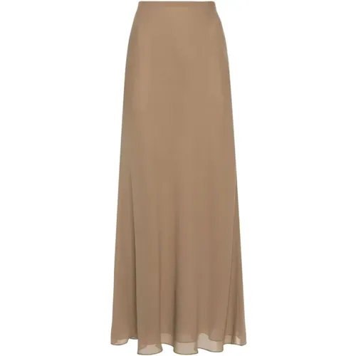 Toffee Mauva Skirt , female, Sizes: XS - Khaite - Modalova