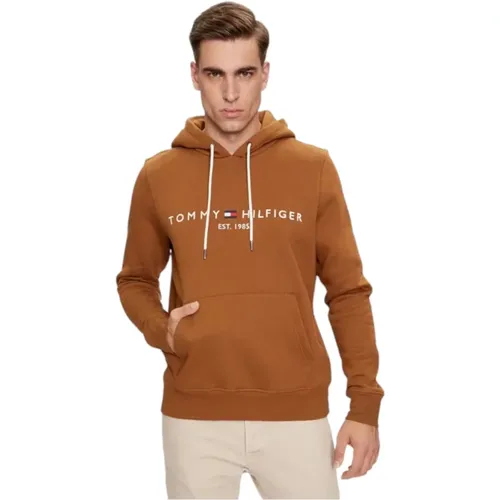 Kapuzenpullover , Herren, Größe: L - Tommy Hilfiger - Modalova