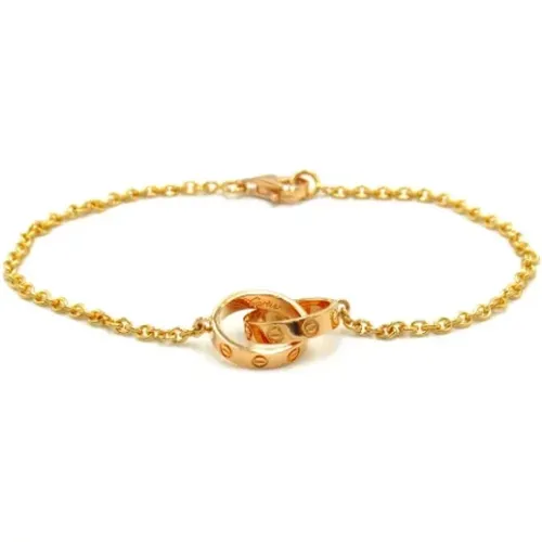 Pre-owned Rose Gold bracelets , female, Sizes: ONE SIZE - Cartier Vintage - Modalova