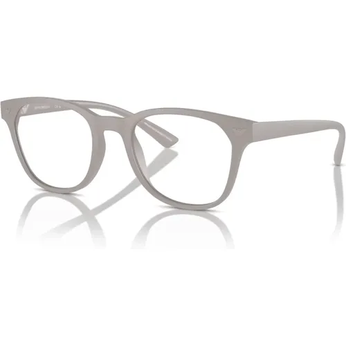 Matte Grey Eyewear Frames,Matte Eyewear Frames,Glasses,Matte Eyewear Frames - Emporio Armani - Modalova