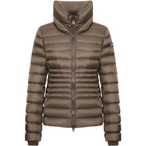 Grüne Iridescent Winterjacke Extra Slim , Damen, Größe: 2XS - Colmar - Modalova