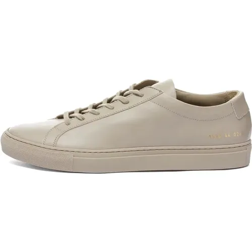 Low Taupe Sneakers , male, Sizes: 12 UK, 7 UK, 6 UK - Common Projects - Modalova