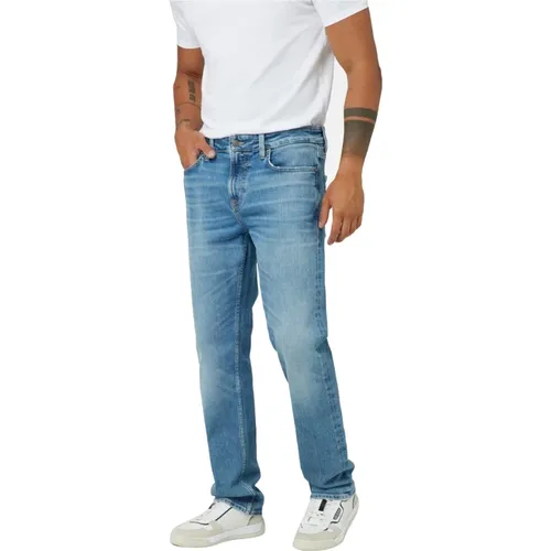 Slim-Fit Jeans mit Niedriger Taille , Herren, Größe: W30 - Guess - Modalova