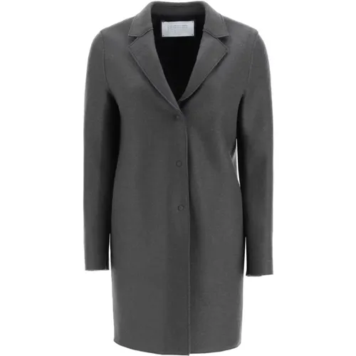 Modern Wool Pressed Coat , female, Sizes: XL - Harris Wharf London - Modalova