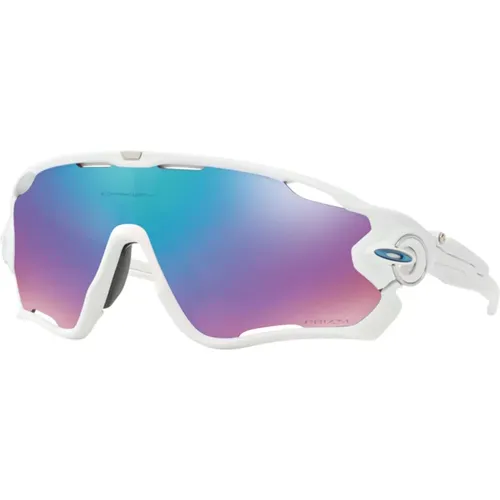 Jawbreaker Sunglasses Polished /Prizm Snow,JAWBREAKER Sunglasses - Polished /Prizm Road,Matte Sunglasses with Prizm Trail Torch - Oakley - Modalova