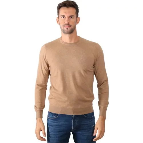 Puro cashmere luxury shirt , male, Sizes: L, XL, 2XL - Drumohr - Modalova