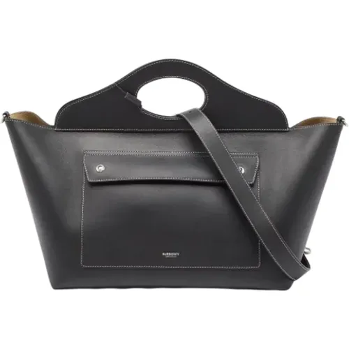 Pre-owned Leather totes , female, Sizes: ONE SIZE - Burberry Vintage - Modalova