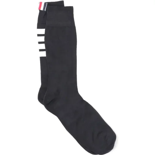 Schwarze Unterwäsche Socken Elegante Kollektion - Thom Browne - Modalova