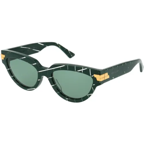 Stylische Sonnenbrille BV1035S,Cat-Eye Sonnenbrille Bv1035S 004 - Bottega Veneta - Modalova