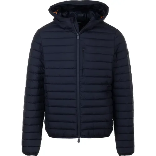 Hooded Puffer Jacket , male, Sizes: 2XL, L, XL - Save The Duck - Modalova