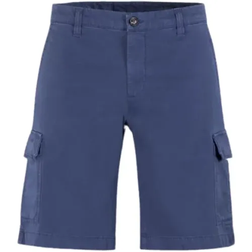 Seidige Cargo Bermuda Shorts Moorer - Moorer - Modalova