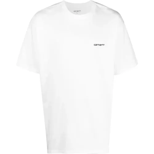 Logo-Print Cotton T-shirt in , male, Sizes: M, L, XL - Carhartt WIP - Modalova