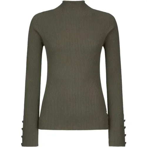 Slim Fit Rollneck Sweater , Damen, Größe: L - Dondup - Modalova