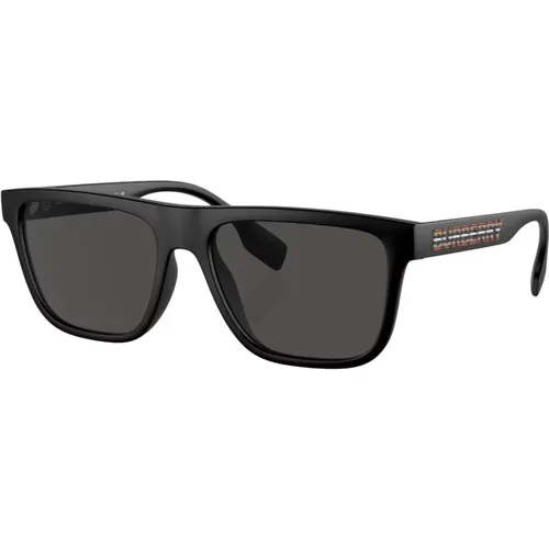 Matte Black Sunglasses Burberry - Burberry - Modalova