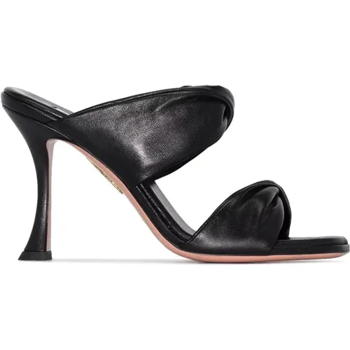 Twist sandal 95 mm , female, Sizes: 3 UK - Aquazzura - Modalova