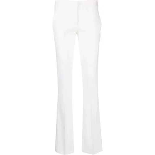 Flared Trousers in , female, Sizes: M - Blumarine - Modalova